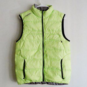 NWT RLX Ralph Lauren Green Yellow Vest M